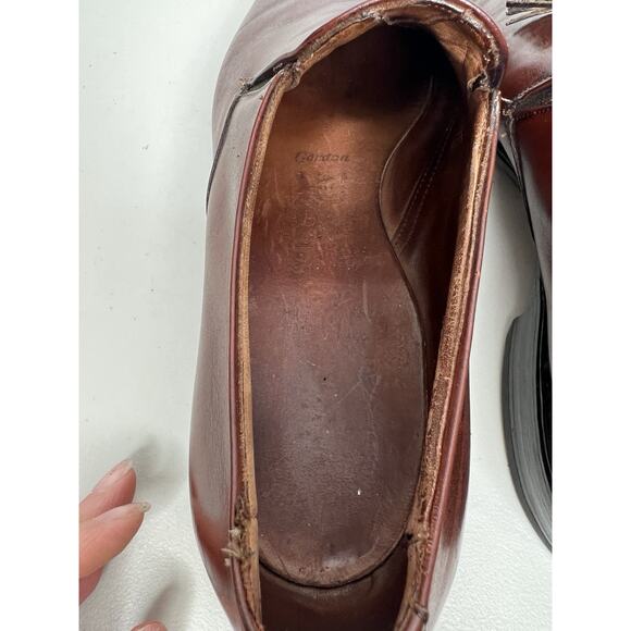 Allen Edmonds Leather Tassel Loafers Dress Shoes Mens 11.5 AA main image 11